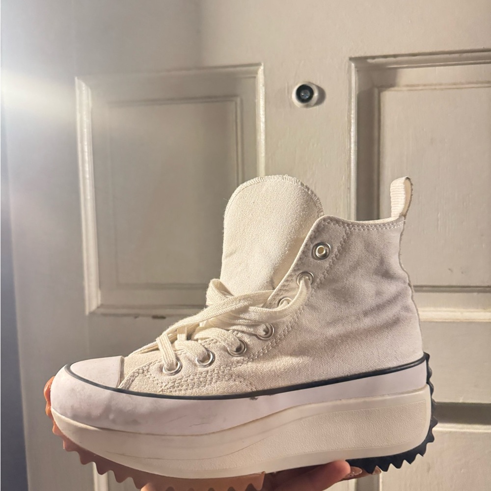 Converse Women's Platform High-Top Sneakers - White